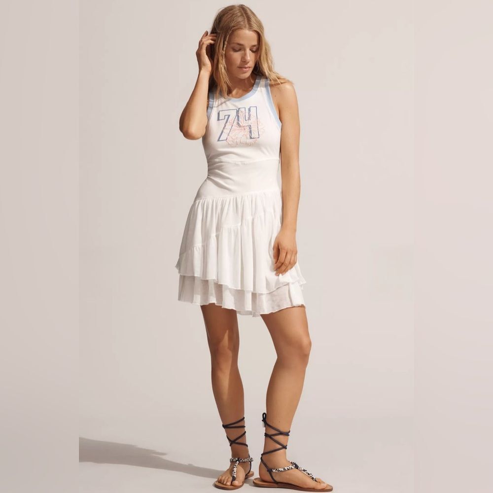 Anthropologie NWT Daily Practice Varsity Sleeveless Midi Dresses Sizes Sm & XS